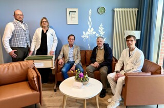 Palliativstation - 9000 Euro Spende vom Förderverein