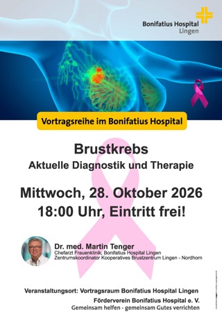 Vortrag Tenger Brustkrebs Oktober