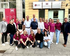 MVZ Ortho am Wall Süd Gruppe draußen